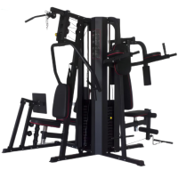 韦步WB-WTH99A五人站商用健身房多方位功能组合综合力量训练器械