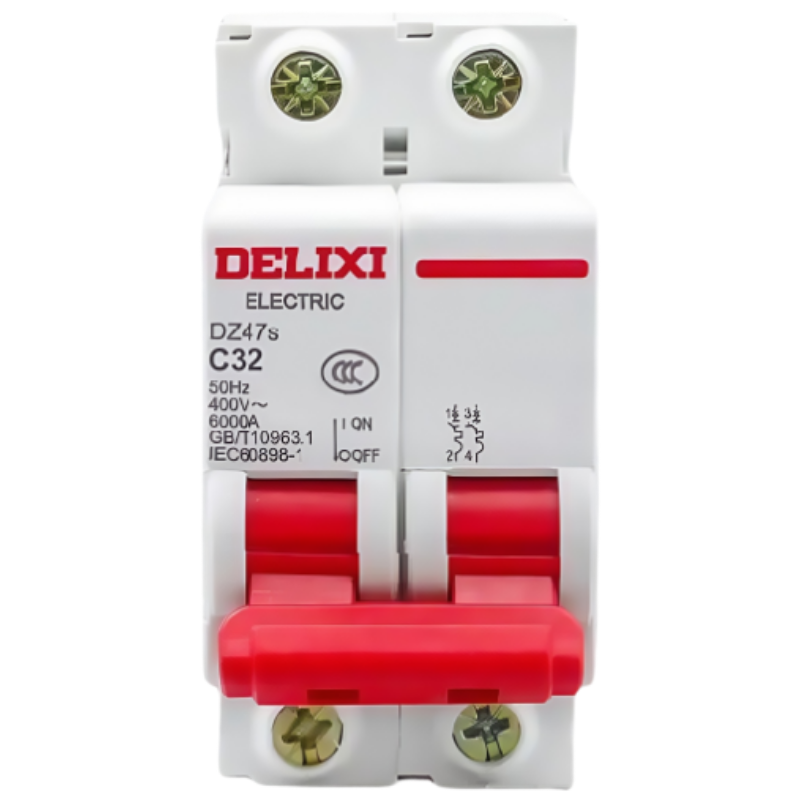 德力西 空气开关漏电保护 DZ47SLES C型2P10A 单位:个