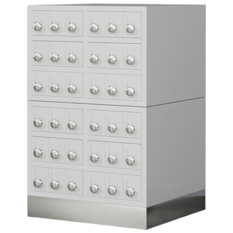 锦北病理蜡块柜组织切片柜玻片存储柜医院晾片储存柜标本柜双节切片柜