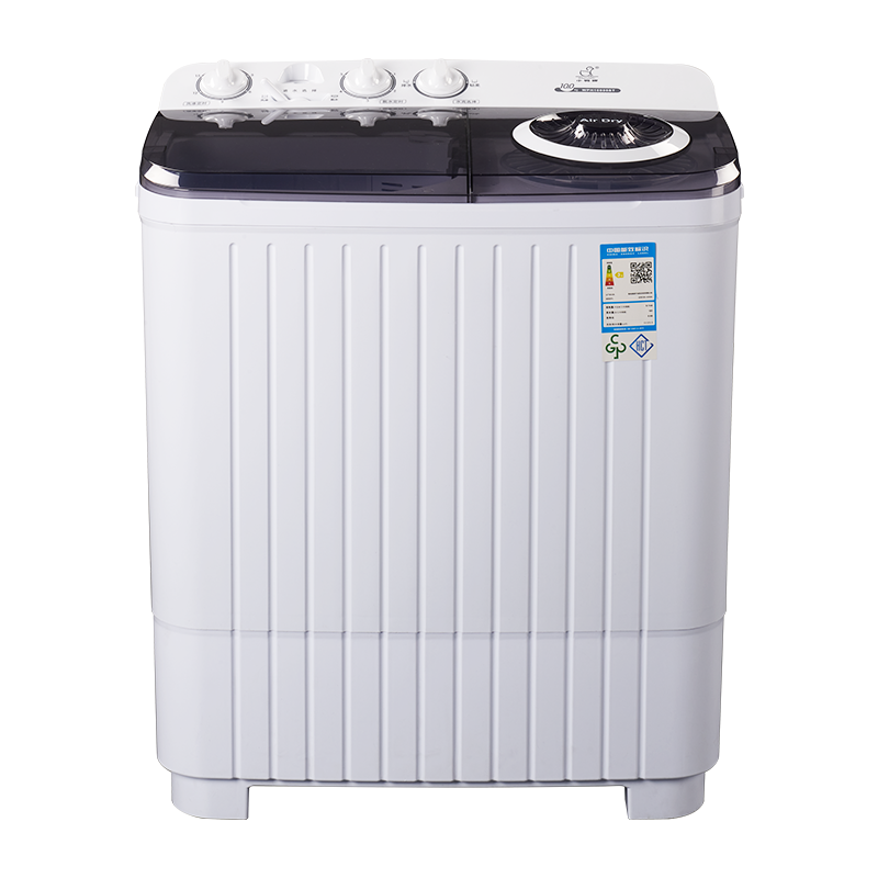 小鸭12公斤双缸洗衣机半自动双缸双筒家用大容量波轮洗脱两用 可单洗单脱水