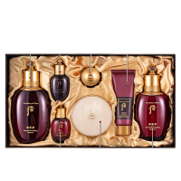 韩国Whoo后套装套盒 后津率享水乳气垫三件套