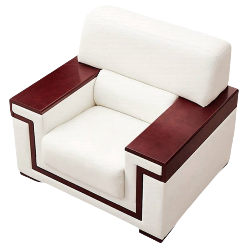 宜掌柜 商务沙发 单人位西皮 张