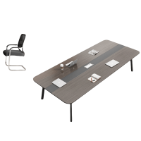 鑫木樽会议桌160*80*75cm四椅套