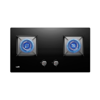 华帝(vatti)5.2KW火力燃气灶大火单灶具双眼灶厨房家用嵌入式钢化玻璃离子熄火保护烈焰不糊锅i10073B天然气