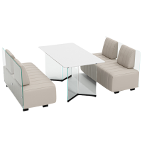 铭思达会客桌一桌四椅套