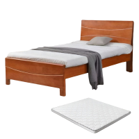 乐琪艺 单人床(含床垫) 200*120*35cm(10cm床垫) 套