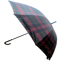 双层 弯柄晴雨两用长柄阳遮阳防洒防紫外线雨伞 单位/把