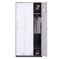 宜掌柜窄边衣柜三门 台