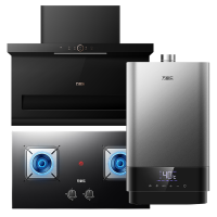 万家乐 油烟机灶具热水器套装 TAK3+AC5+16T6S7字型吸油烟机24m³小尺寸大吸力自清洗5.1KW猛火
