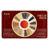 固本堂二十四味人参枸杞茶500克