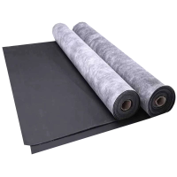 铁工邦 阻尼隔音毡墙体吊顶隔音垫 1米*5米*3mm 卷