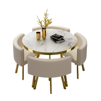 力拓星 可收纳餐桌椅 一桌四椅 套