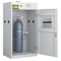 锦北气瓶柜防爆柜易燃气体存储柜易爆气体存放柜安全柜 [液化气瓶柜]单瓶二代