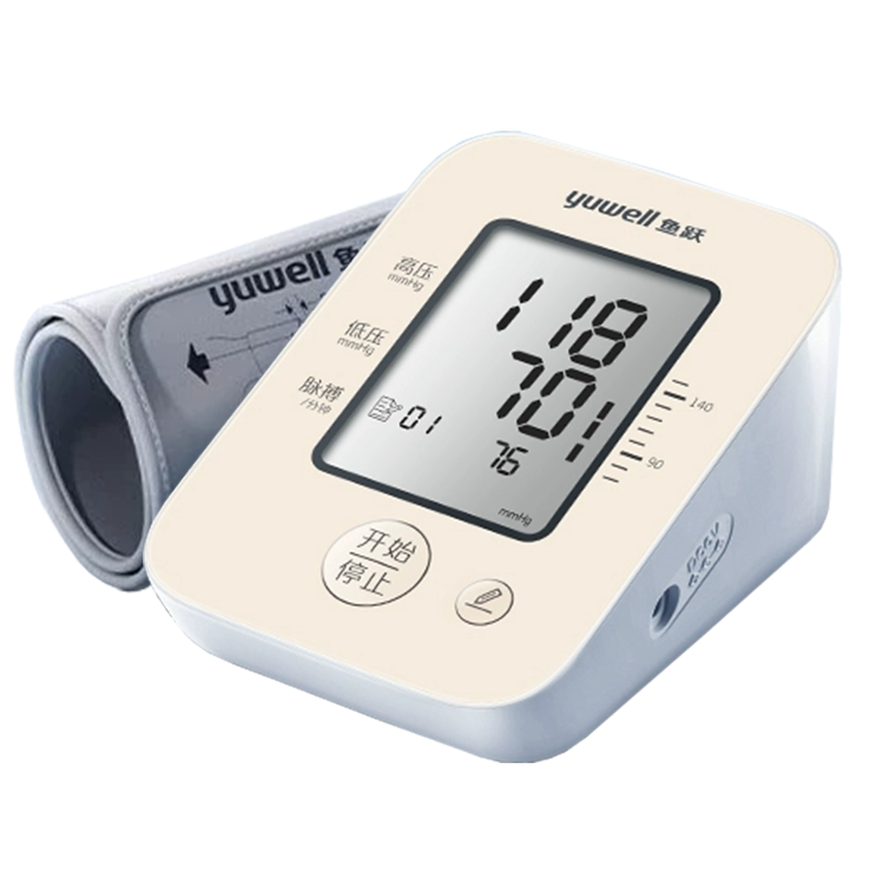 臂式电子血压计/YE660C/新(不配电源线)