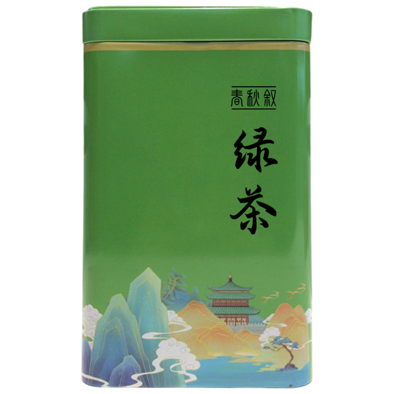 春秋叙 绿茶 毛尖 100g/罐