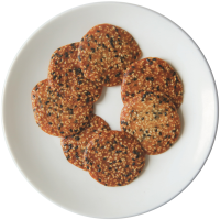 浔隐山 风味美食系列 芝麻薄脆片 徽州芝片酥 零食饼干孕妇儿童零食170g/盒