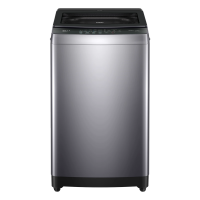 海尔(Haier)10公斤直驱变频神童1级能效钢化玻璃上盖全自动波轮洗衣机手搓洗纳米微泡净XQB100-BS50E