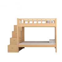 京铁威 实木双层床带步梯 2000*1200*1720/张