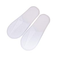 林可思 拖鞋 5mm无纺布(机制)-白色压纹 双