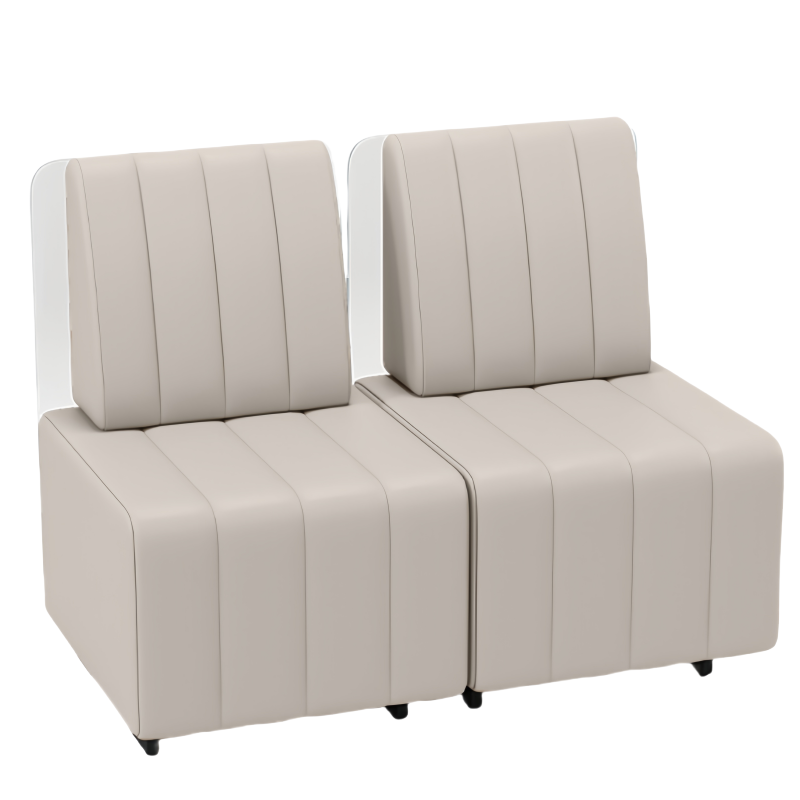 铭思达会客沙发双人位张