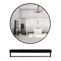 悦兴诚梳妆镜60cm+置物架套