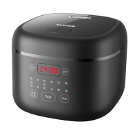 苏泊尔(SUPOR)电饭煲5L家用 智能预约不粘内胆 多功能微压电饭锅一键煮饭配蒸格SF50FC0063 5L 黑色