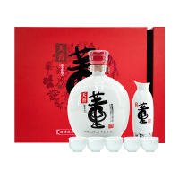 董酒[节日送礼] 天香礼盒 董香型白酒 双曲双窖 纯粮固态 54度 1000ml 1盒 单盒装