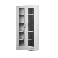 鸿业盛大简约现代通玻文件柜850L*390W*1800H环保喷塑储物柜加厚