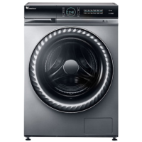 海尔(Haier)滚筒洗衣机 XQG100-HBD14386TLU1 炫彩触屏精华洗 直驱变频10公斤容量 洗烘一体