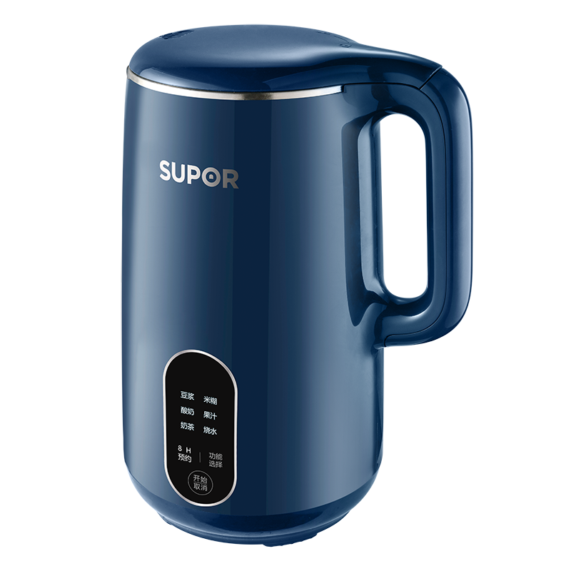 苏泊尔(SUPOR)豆浆机迷你家用全自动多功能破壁料理机迷你小型1-2人免滤预约搅拌机DJ10B-P19E