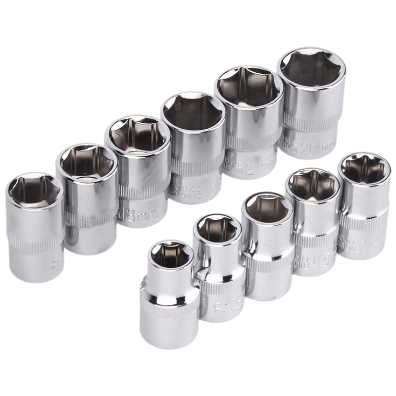 绿林 1/2短套筒 10/12/14/17/19/22/24mm 六角棘轮扳手套筒 备注尺寸 单位:1个