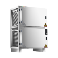 意黛斯 商用油烟净化一体机 商用不锈钢烟罩抽油烟机低空大吸力油烟净化器 油烟净化器16000风量YDS-LF-16A