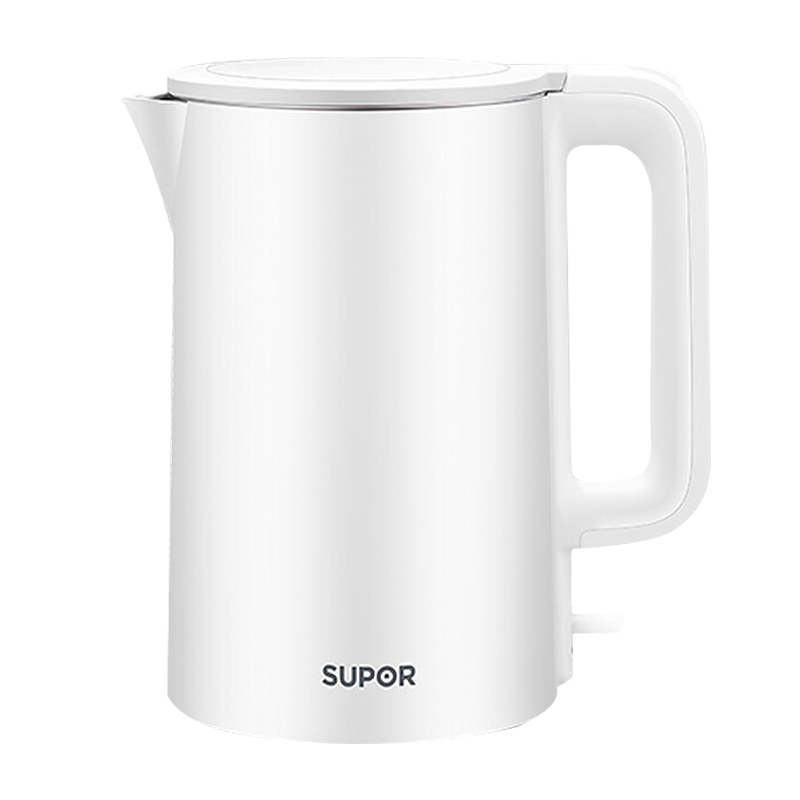 苏泊尔(SUPOR) 电水壶1.5L大容量 家用无缝内胆  一键开盖 自动断电不锈钢内胆烧水 SW-15T715