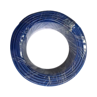 绵缆 铜芯聚氯乙烯绝缘电缆 BV-6蓝色450/750V 卷