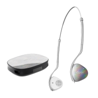 Cleer Clip开放式头戴AI耳机蓝牙空间音频杜比高颜值时尚版流光银