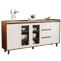 桃锦堂 玻璃餐边柜