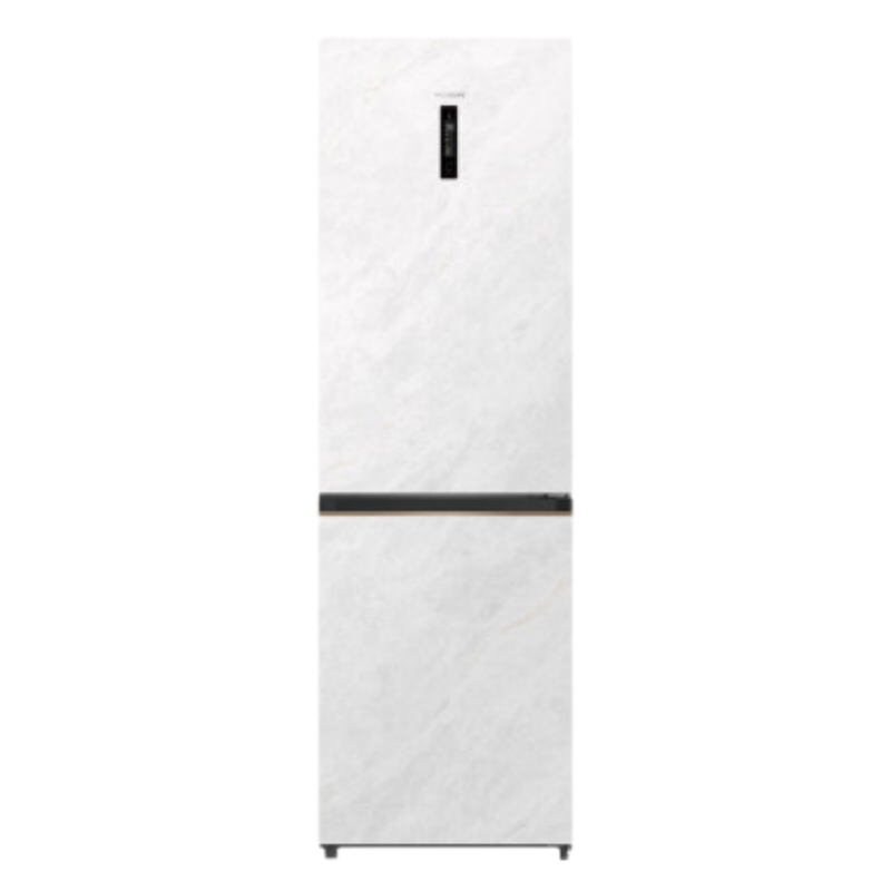 美的186升两门双开门电冰箱BCD-186WMA榭湖银