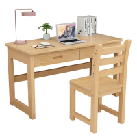 悦兴诚学习桌100*60*75cm+椅套