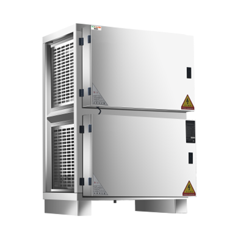 意黛斯 商用油烟净化一体机 商用不锈钢烟罩抽油烟机低空大吸力油烟净化器 油烟净化器14000风量YDS-LF-14A