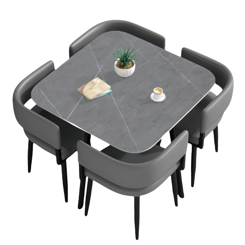 蕃蒂接待桌带四椅套