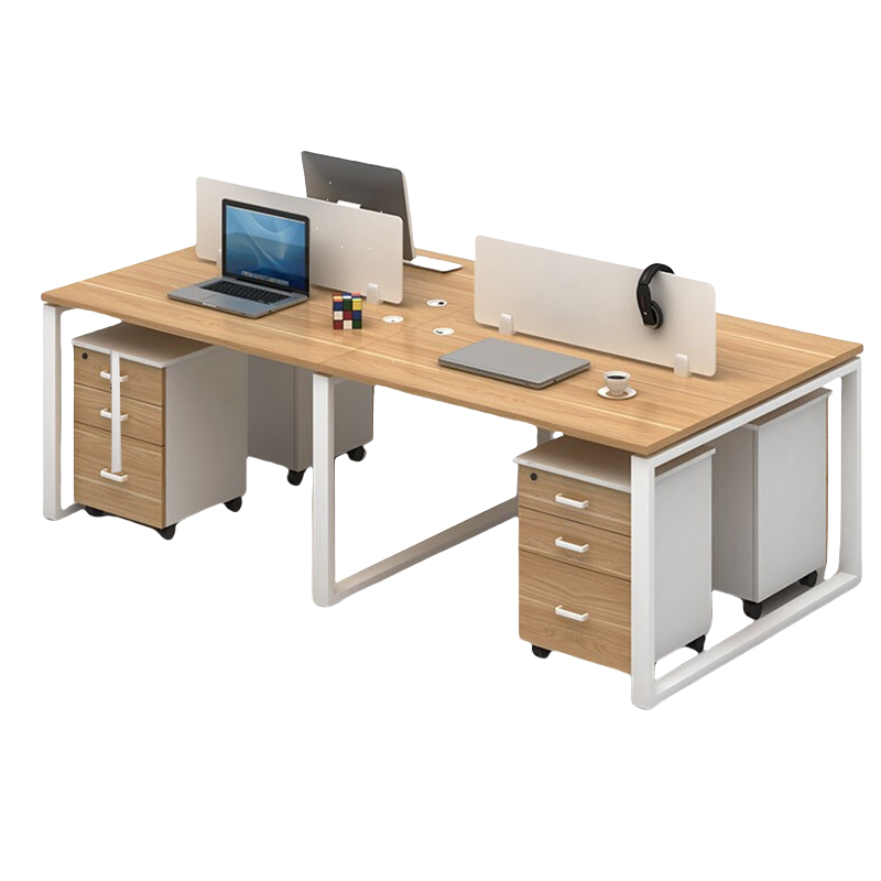伟樽办公桌带柜240*120*75cm套