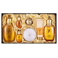 Whoo韩国Whoo后套装套盒 拱辰享气韵平衡水乳气垫三件套