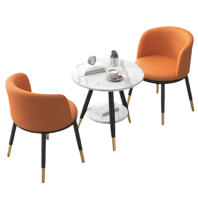 豫龙都 洽谈桌椅 皮面 套