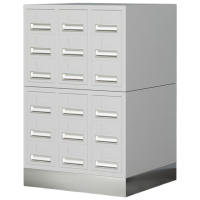 晋舰病理蜡块柜组织切片柜玻片存储柜医院晾片储存柜标本柜双节玻片柜