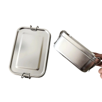 梵澜狸不锈钢长方形便当盒 I16 个