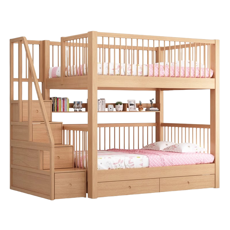 铭思达实木上下床