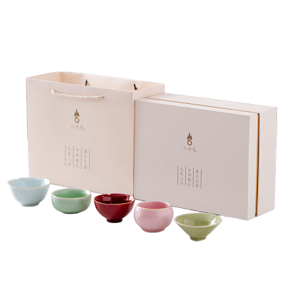 八方礼 聚福五色主人杯套组 BFL2025-13