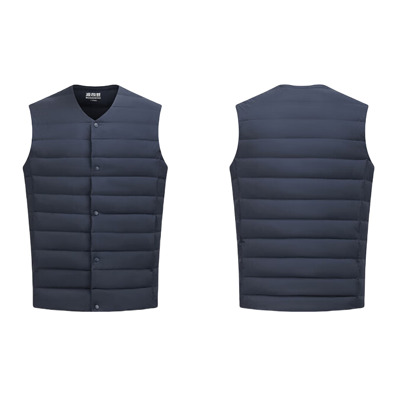 羽绒马甲(男L码黑色)