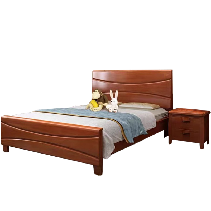 铭羽洋A01床120*215*45cm+床头柜套