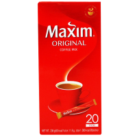 韩国进口麦馨原味咖啡236g(11.8克*20条)盒装三合一速溶咖啡